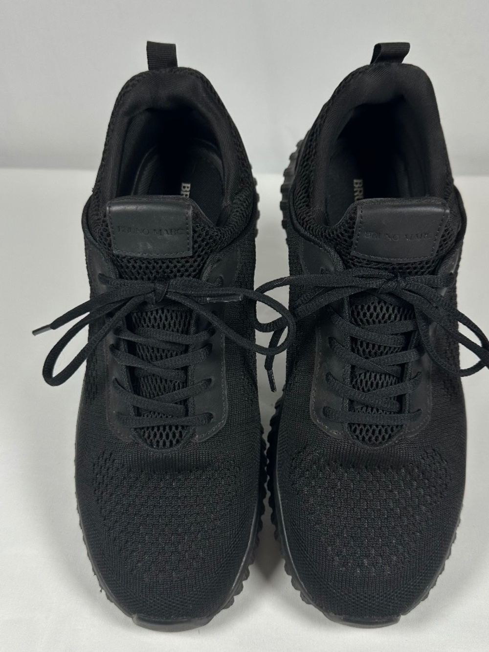 Bruno Marc Non Slip Comfort Work Sneaker Men's Size 12 Black Mesh Upper Material